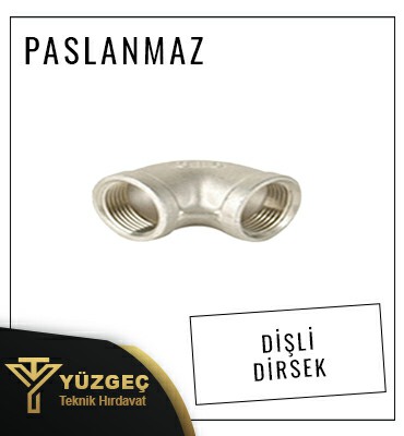 Çorlu Paslanmaz Dişli Dirsek