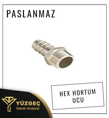 Çorlu Paslanmaz Hex Hortum Ucu